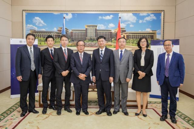 吉林大学校长张希会见日本秋田大学校长山本文雄一行 吉林大学新闻网