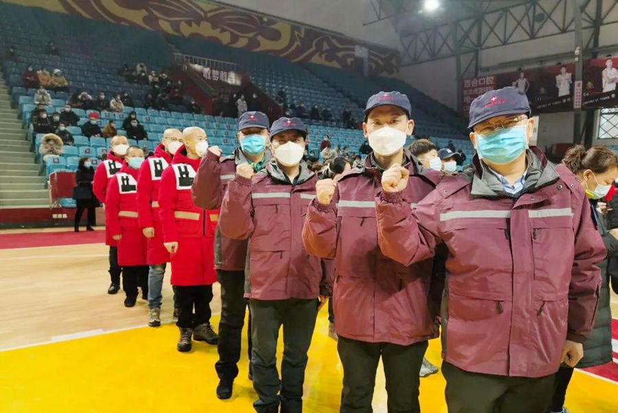 吉林大学白求恩第一医院第七批驰援武汉医疗队随吉林省医疗队出征